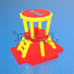 Floating Inflatable Aquapark Lifeguard Tower JC-001