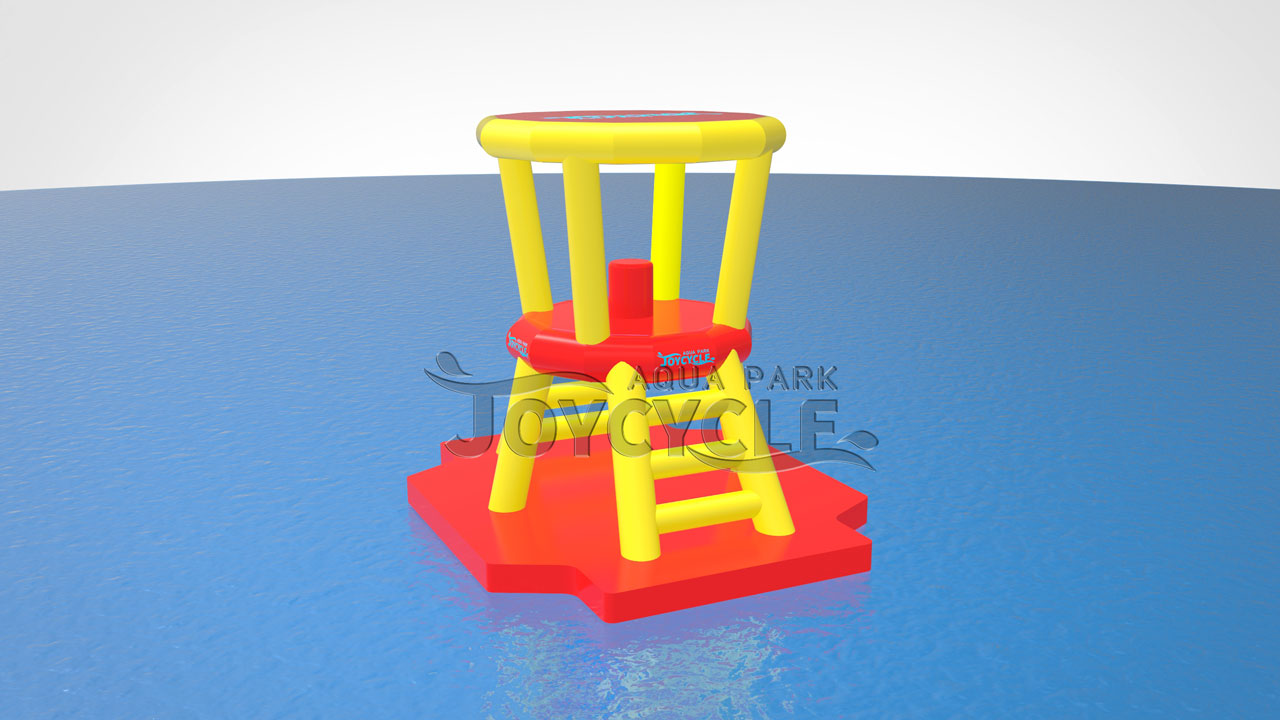 Floating Inflatable Aquapark Lifeguard Tower (4)