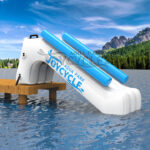 Rocking the Floating Inflatable Dock Slide JC-002