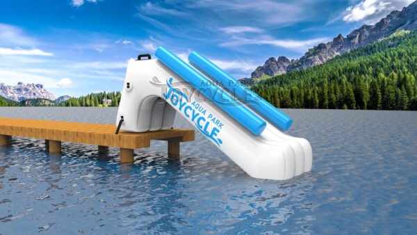 Floating Inflatable Dock Plunge Slide (3)
