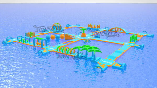 Floating Inflatable Water Park Multiple Modular Aqua Park (3)