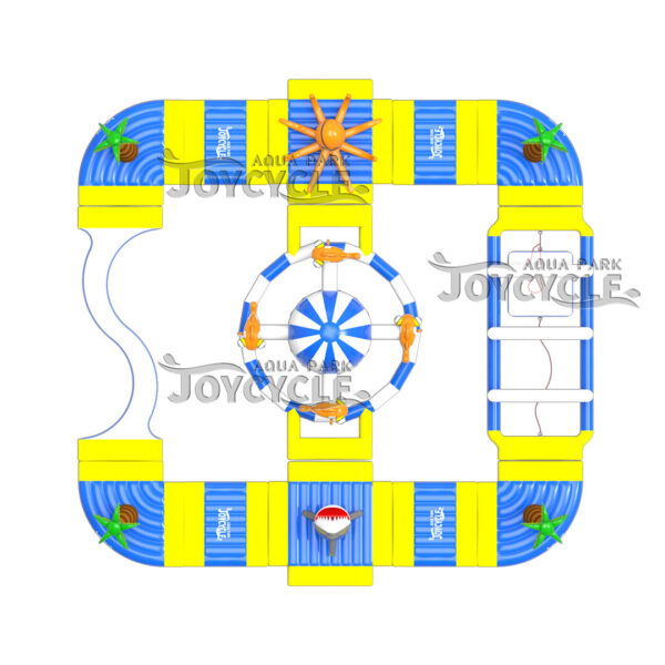 Floating Inflatable Water Park Underwater World (2)