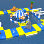 Floating Inflatable Water Park Underwater World JC-APS002