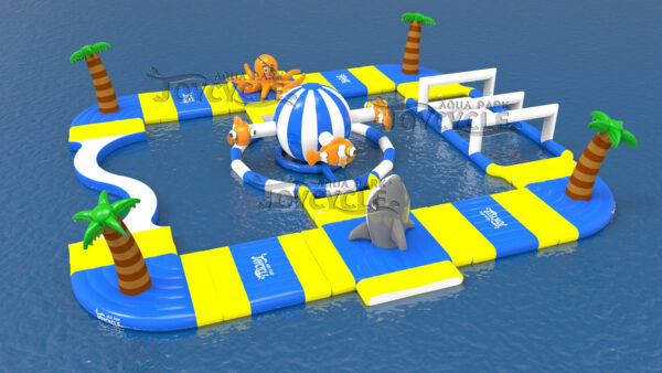Floating Inflatable Water Park Underwater World (4)