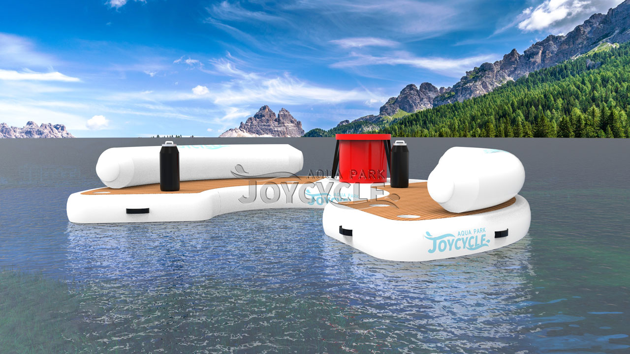 Floating Inflatable Water Sofa Bar Lounge (4)