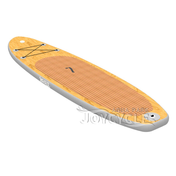 Inflatable Stand Up Paddle Board SUP Surf 10 Feet Wooden Grain (1)