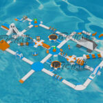 Commercial Inflatable Floating Water Park JC-APM018