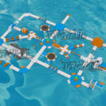 Commercial Inflatable Floating Water Park JC-APM018