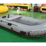 Gray Aluminum Bottom Rigid Inflatable Motor Boat JC-BA-18001