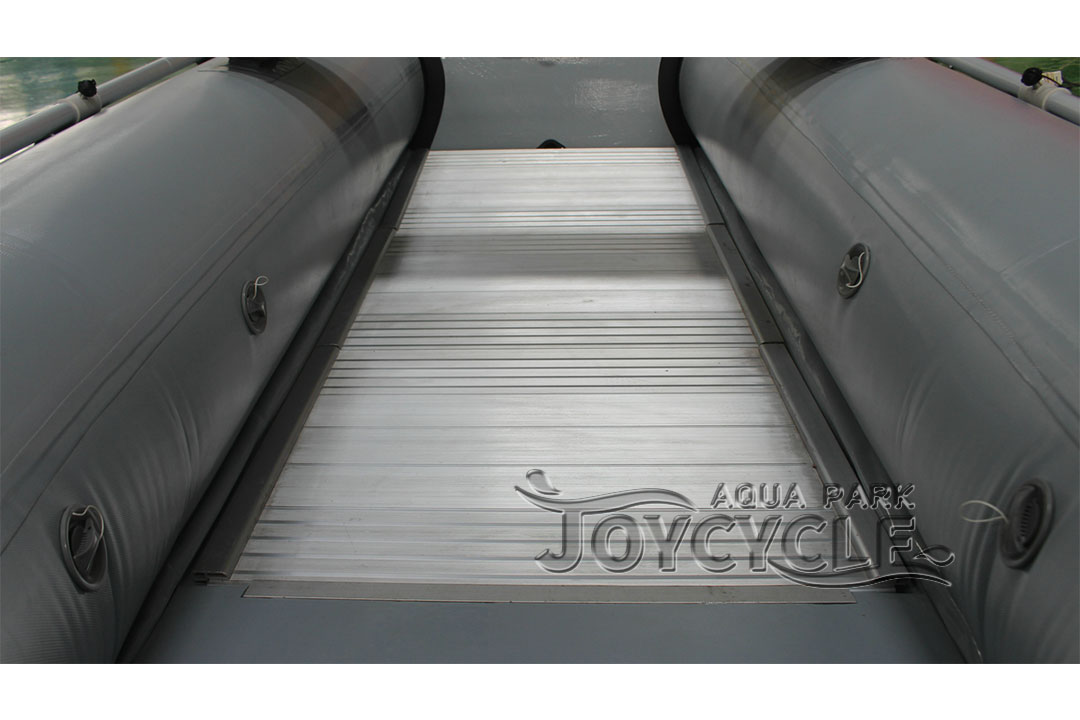 Gray Aluminum Bottom Rigid Inflatable Motor Boat JC-BA-18001 (5)