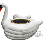 Swan Inflatable Floating Lake Trampoline for Sale JC-1920