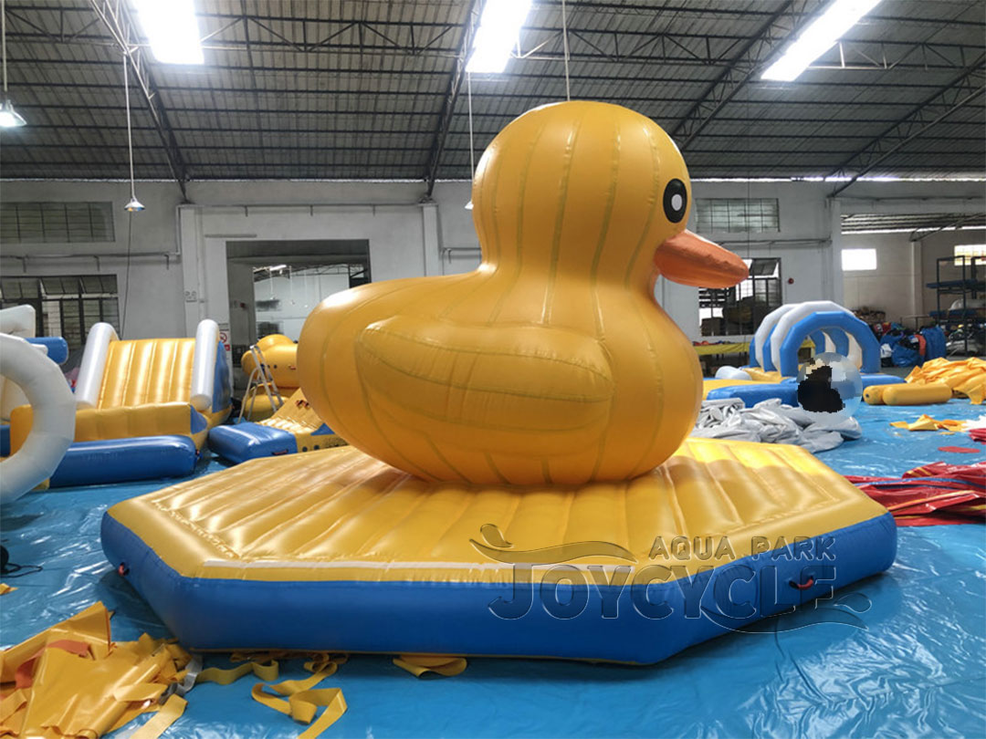 Giant Yellow Duck Platform Inflatable Water Sport JC-21021