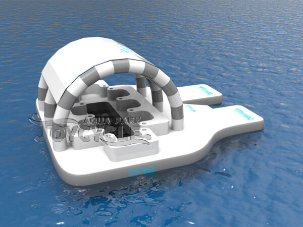 8 Person Floating Oasis Inflatable Party Island Water Luxury Sport JC-008. (3)