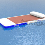 Leisure Floating Inflatable Dock Water Platform with Pillow JC-013