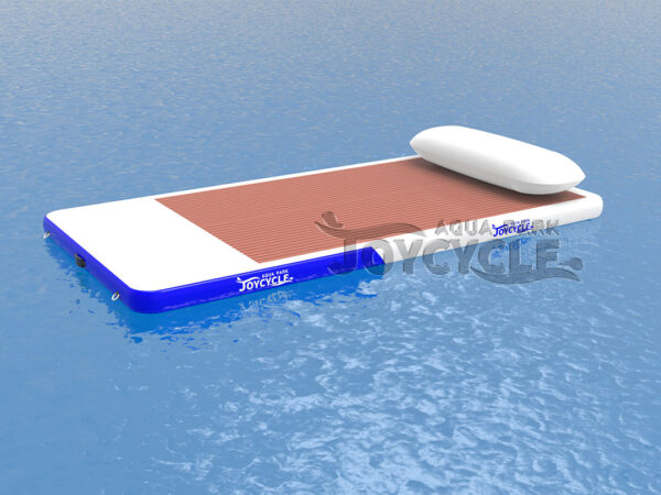 Floating inflatable dock water platform with pillow JC-013 (3)