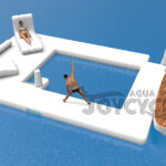 Blow Up Floating Dock Water Party Sea Pool JC-019