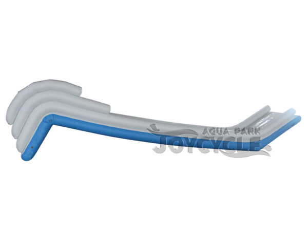 Blue and White Inflatable Yacht Water Slide JC-023 (3)