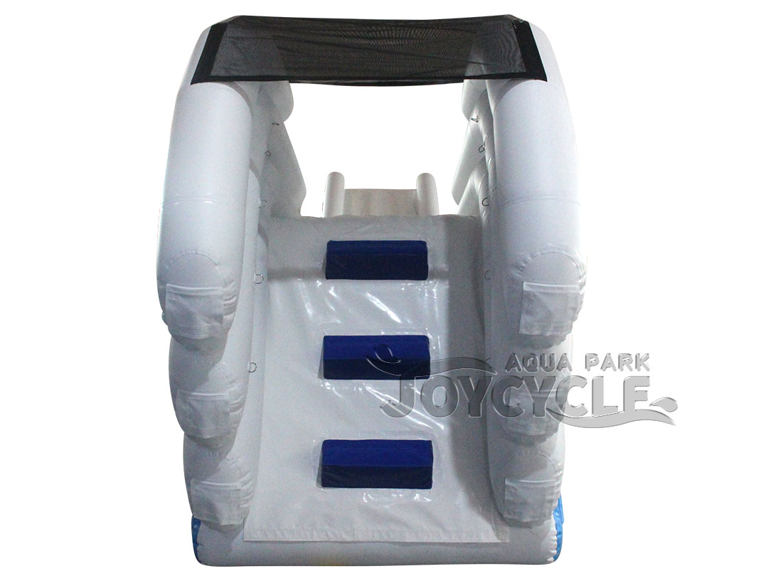 Blue and White Inflatable Yacht Water Slide JC-023 (5)