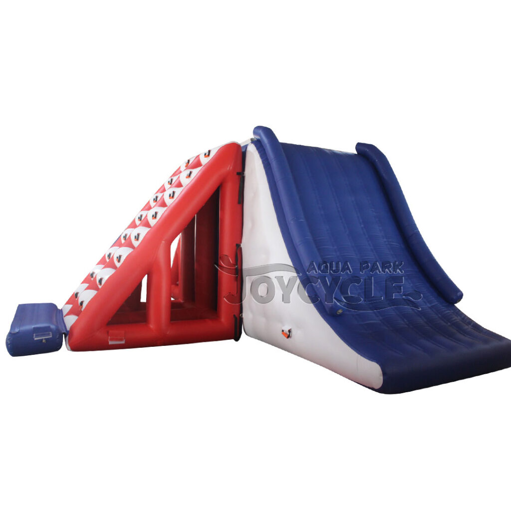 Inflatable Floating Climbing Tower Slide JC-22033 - Joycycle Aqua Park