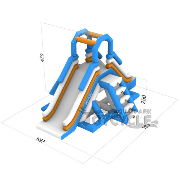 Floating Inflatable Double Slide JC-23053 4