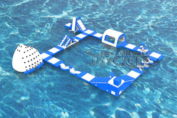 Happy Cycle Inflatable Floating Obstacle Course for Sale JC-APS064 2