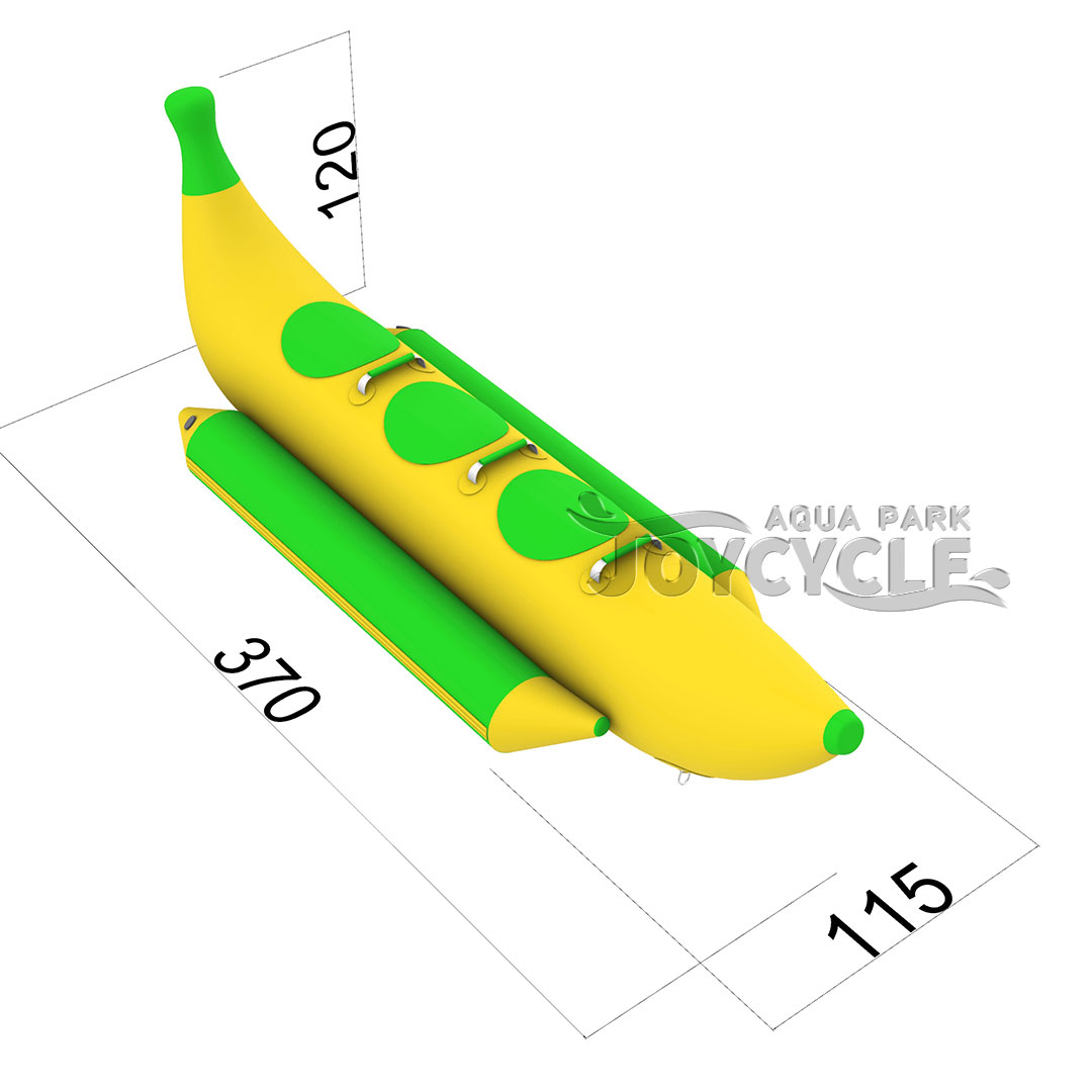 Inflatable Banana Boat Single Tube JC-BA-2306 5