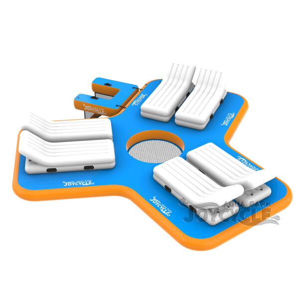 Inflatable Floating Platform Water Lounge with Sofa JC-LS028 2