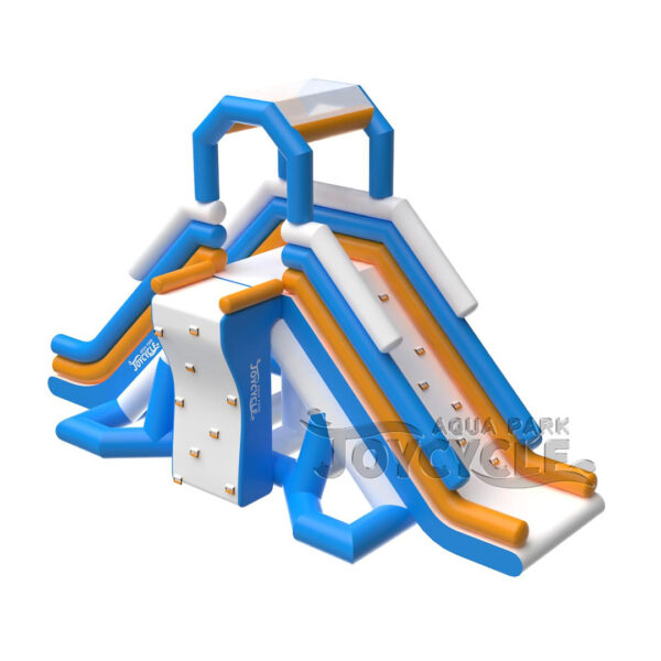 Inflatable Floating Slide Jumping Tower JC-23051 2