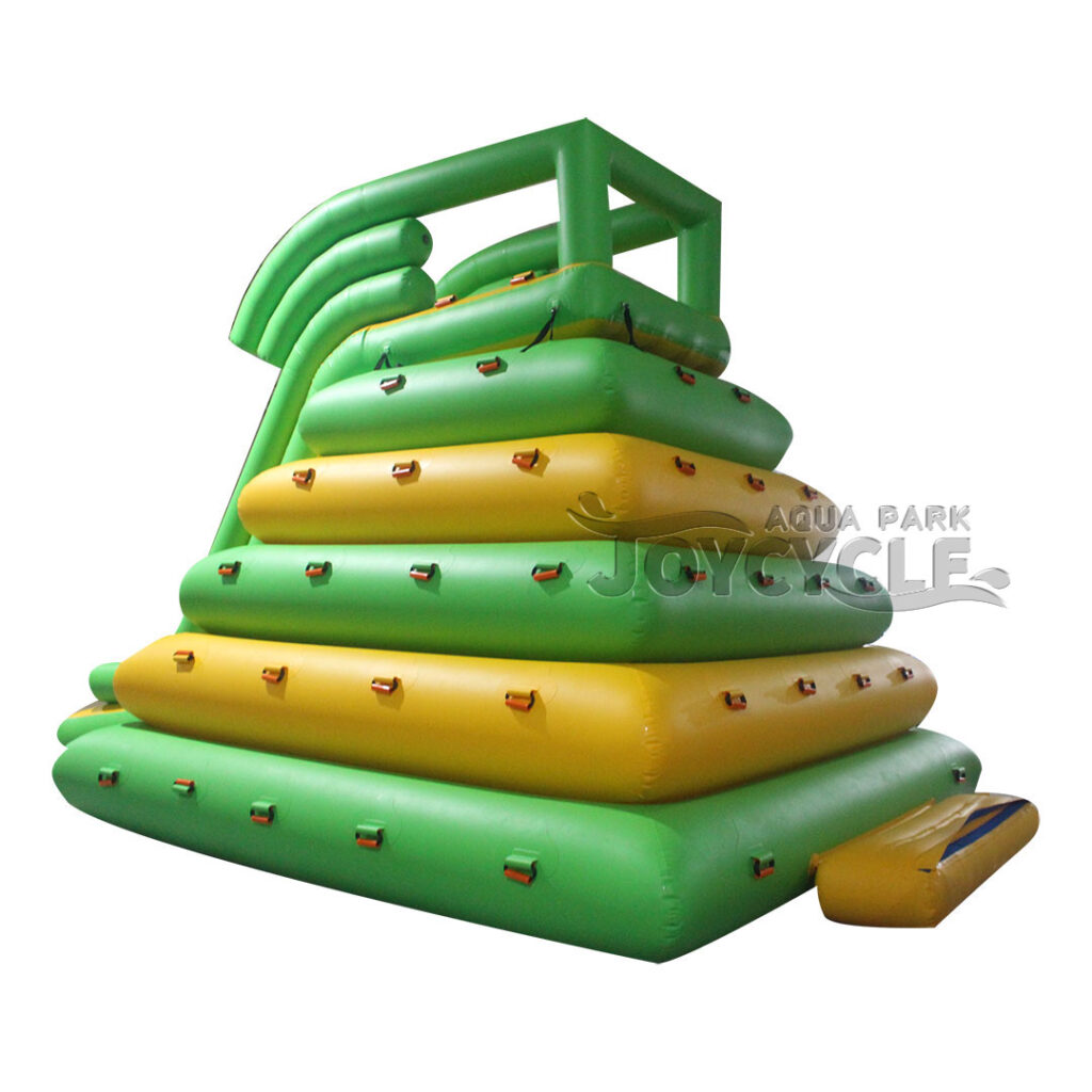 Inflatable Floating Tube Tower Slide JC-22032-A - Joycycle Aqua Park