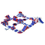 Squares Inflatable Water Playground Park JC-APM010-C