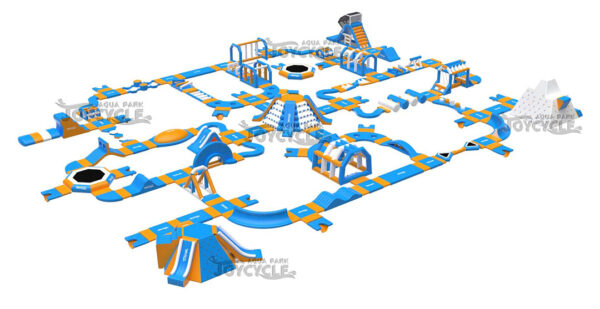 Large Maze Outdoor Inflatable Water Park JC-APL042 2