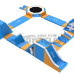 Square Aqua Inflatable Water Park JC-APS038