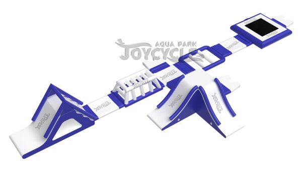Trampoline Slide Inflatable Water Park Lakeside JC-APS21-A 2