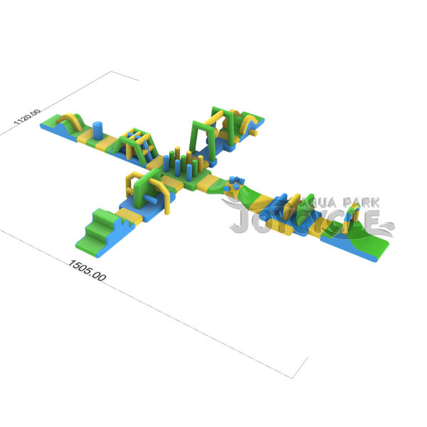 Cross Floating Inflatable Water Training Park for Kids JC-APS065 2