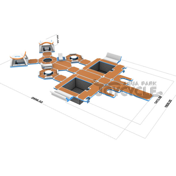 Inflatable Floating Platform Islands JC-LS034 3