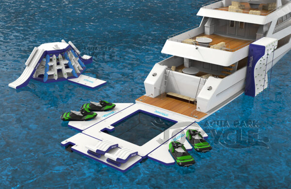 Luxury Yacht Living Inflatable Sea Pool Plan JC-23065 2