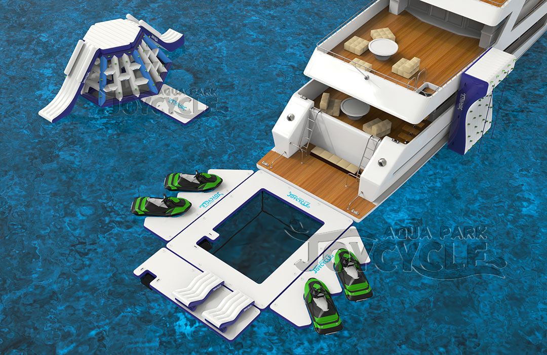 Luxury Yacht Living Inflatable Sea Pool Plan JC-23065 5