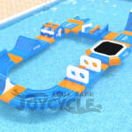 Small Roundabout Floating Inflatable Trampoline Water Park JC-APS066