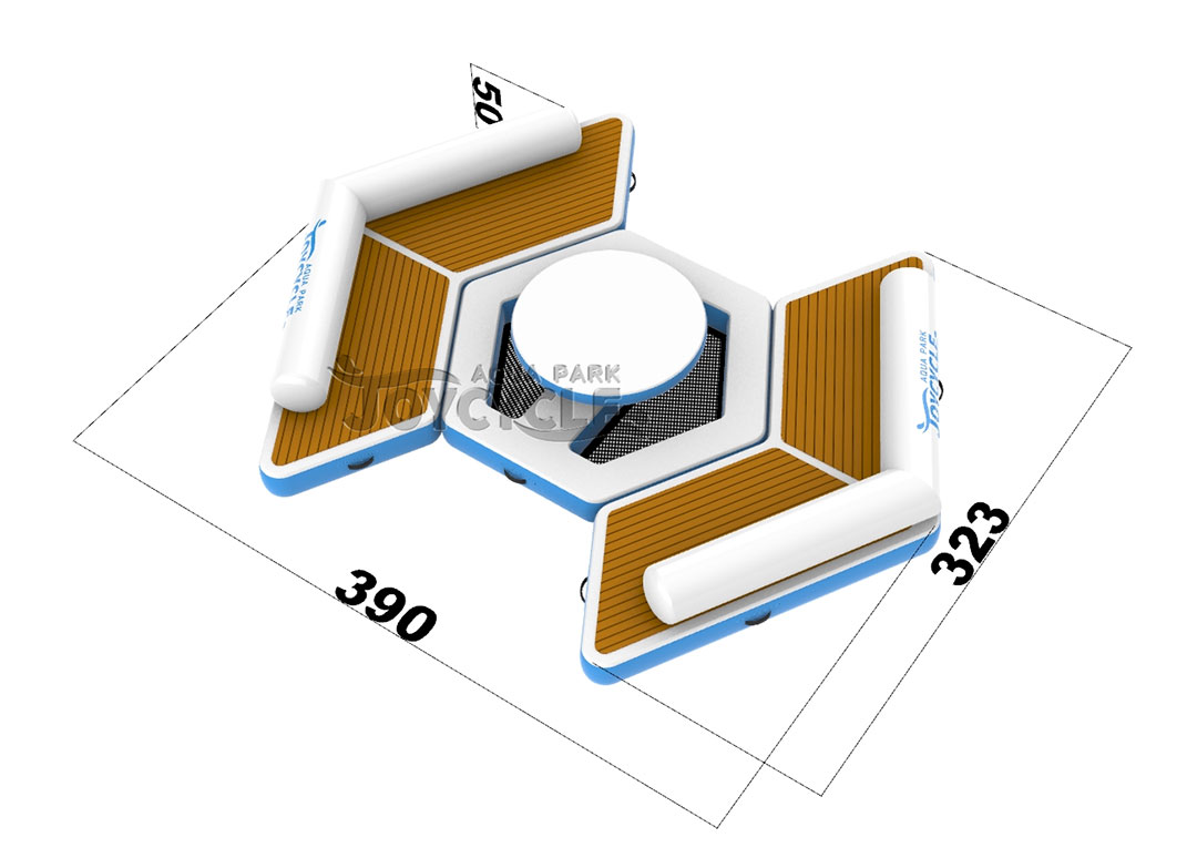 Inflatable Dock Floats JC-LS045 with Table 2