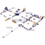 Large Size Inflatable Floating Water Park JC-APL039