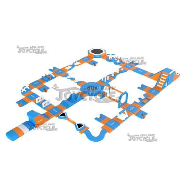 Outdoor Medium Floating Inflatable Water Park JC-APM056