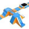 Small L-Shaped Floating Inflatable Trampoline Water Park JC-APS024 (3)