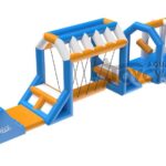 Swing Funny Floating Inflatable Water Amusement Park JC-APS033