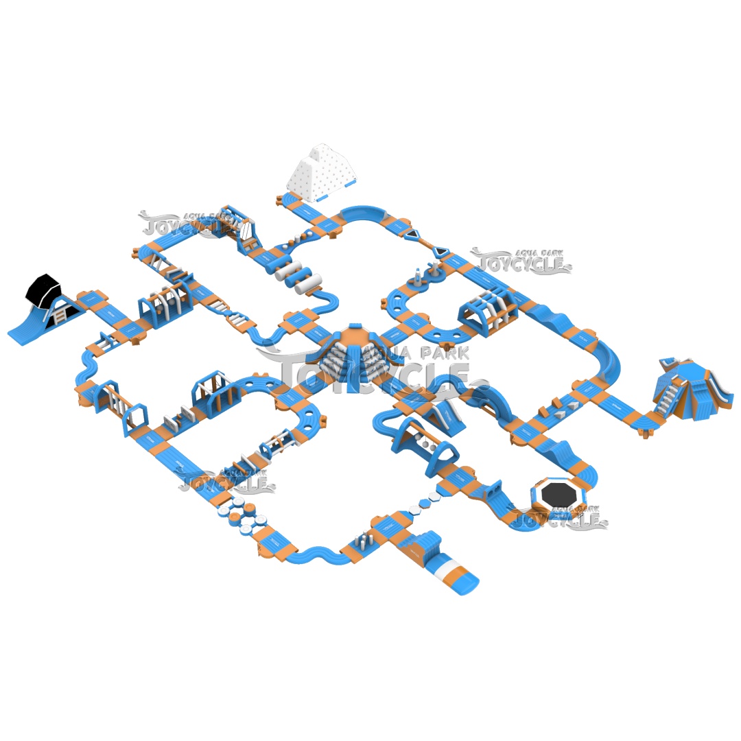 Big Splash Inflatable Water Park for Open Lake JC-APL042-B