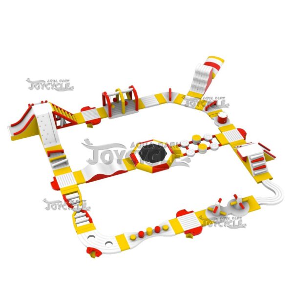 Medium Size Inflatable Water Trampoline Park JC-APM095