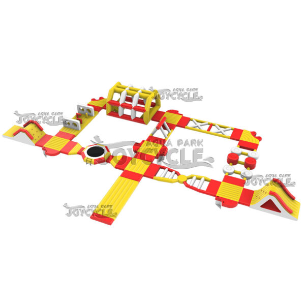 Vibrant Medium Floating Inflatable Water Park JC-APM078-1