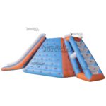 Big Double Lines Inflatable Water Climbing Slide JC-SL003