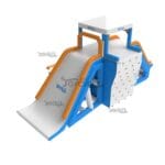 Blow Up Floating Inflatable Water Slide for Open Water JC-SL027