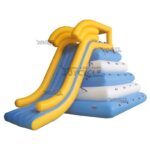 Tube Climbing Tower Floating Inflatable Obstacle Water Slide JC-SL012-B