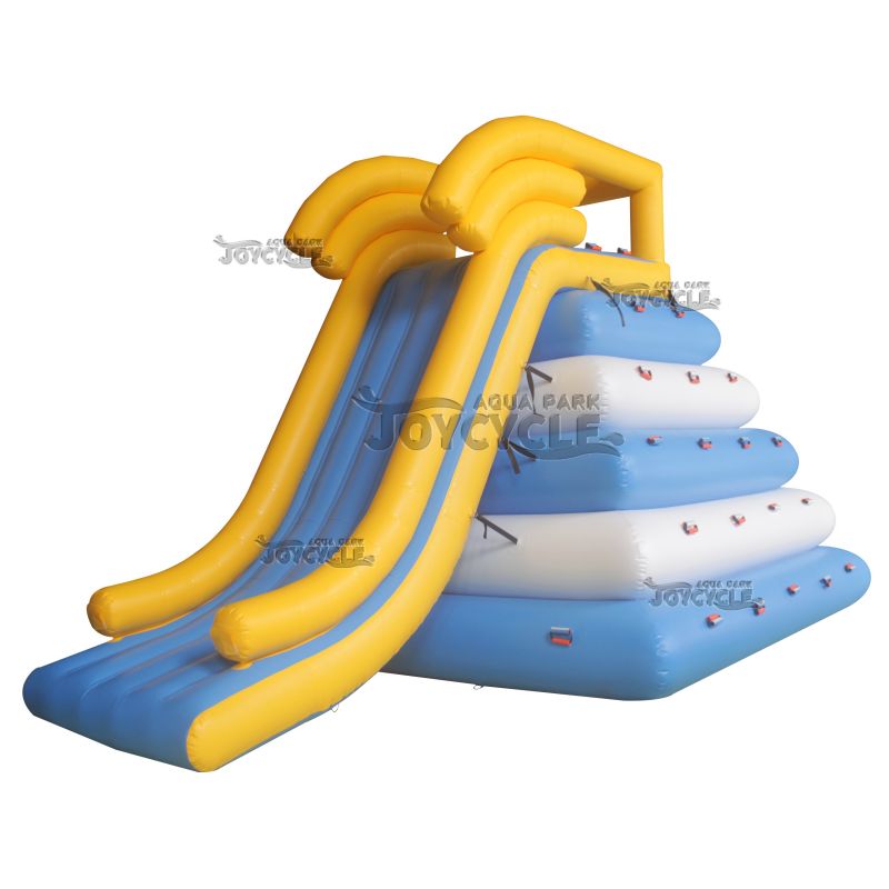 Tube Climbing Tower Floating Inflatable Obstacle Water Slide JC-SL012-B (1)
